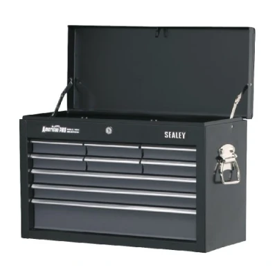 Image of Sealey American Pro Topchest 9 Drawer with Ball Bearing Slides Black/Grey