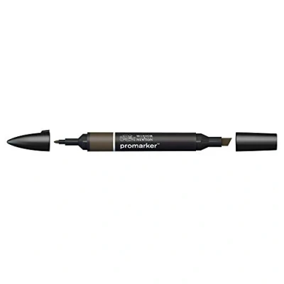 Image of Winsor and Newton 0203374 Professional Marker, Warm Grey 7, Pack of 3
