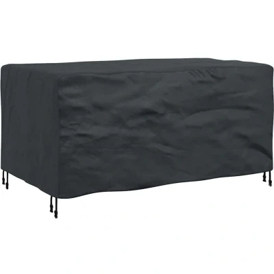 Image of vidaXL Outdoor Furniture Cover Black 160 x 100 70 cm 210D