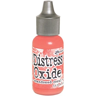 Image of Ranger Tim Holtz Distress Oxide Pad Ripe Persimmon, Wood, Regular