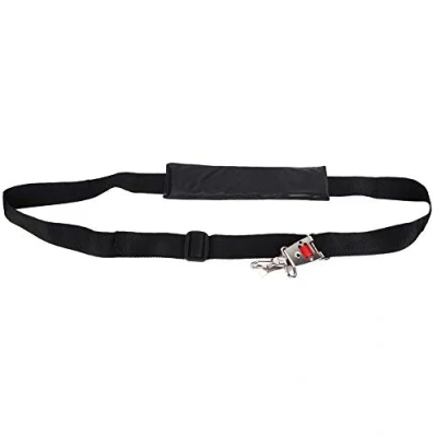 Image of Fdit Durable Single Shoulder Strimmer Harness Pruner Strap for Brush Cutter Trimmer with Carry Hook