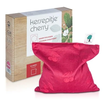 Image of INATURA Cherry Stone Pillow Classic Square Heatable