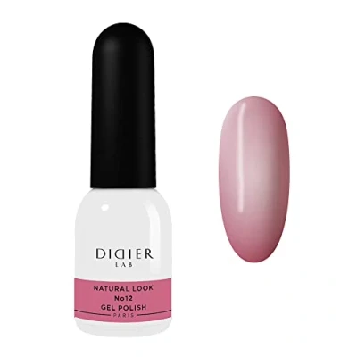 Image of Didier Lab Premium Gel Nail Polish Natural Look No12 Varnish Art Long Lasting Easy to Apply Nails Jelly UV/LED Chip Resistant