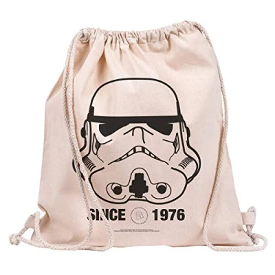 Image of GB eye Star Wars Helmet Draw String Canvas Eco Bag
