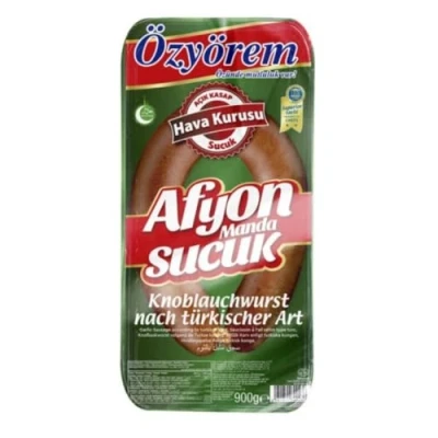 Image of Ozyorem Turkish style kangal sucuk sausage Afyon buffalo 900 gr