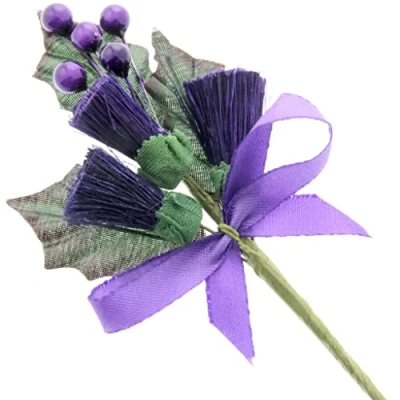 Image of Corsage Creations Large Thistle Purple (6pcs per pk)