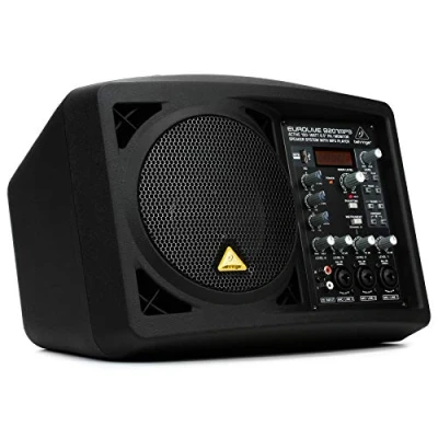 Image of Behringer EUROLIVE B207MP3 Active 150 Watt 6.5&quot; PA/Monitor Speaker System with MP3 Player, Black