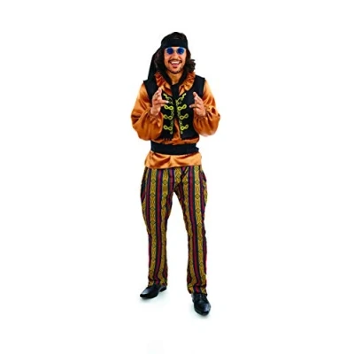 Image of Fun Shack Rock Star Fancy Dress Adults Halloween Costumes for Men Adult Large