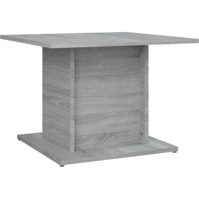 Image of vidaXL Coffee Table Grey Sonoma 55.5x55.5x40 cm Engineered Wood