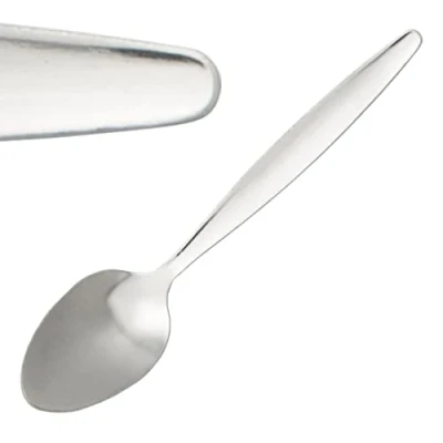Image of Olympia C121 Kelso Stainless Steel Teaspoon (Pack of 12), Silver, 135(L)mm