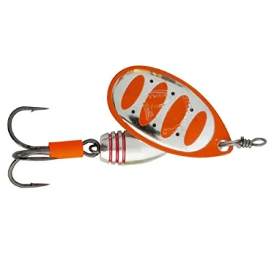 Image of Savage Gear Lure Rotex Spinner #2 Fluro Orange Silver