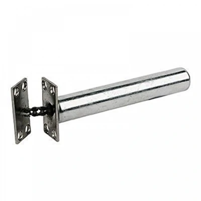 Image of Concealed Internal Fire Door Closer Rated BS476 Brass Nickel Plated