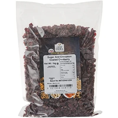 Image of Old India Sugar And Cinnamon Coated Cranberry 1 Kg