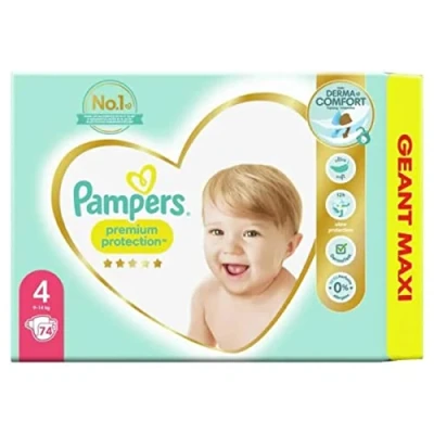 Image of Pampers Premium Protection Diapers Size 4 74