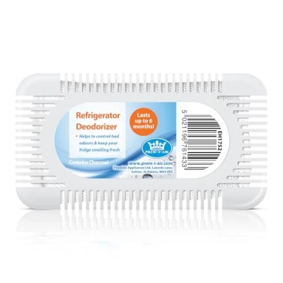 Image of Prem I Air Refrigerator Deodorizer and Dehumidifier Unscented Freshener, Reduces Unwanted Smells, Odours in Fridges, Cool Boxes