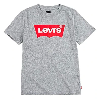 Image of Levi&#039;s Batwing TEE Print Tshirt for kids, Size: 3m, Grey heather