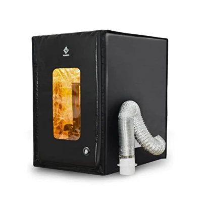 Image of FUNGDO Multifunctional 3D Printer Enclosure kit Tent Fume Extractor Smoker Absorber Ventilate Resin Smell Filament Odor Warmer Dryer Dust Cover Waterproof Reduce Noise(Small)