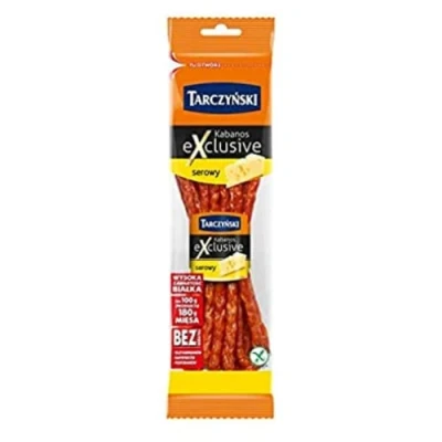 Image of Tarczynski Cheese Exclusive Kabanos Sausages 105gr x 10 pack