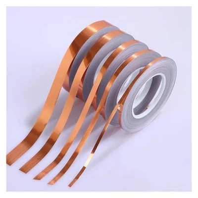 Image of MYXJX Self Adhesive wallpaper 164ft Molding Peel Off Wall Border Ceiling Door Frame Waist Line Interior Decoration Kitchen Bathroom Tiles(Mirror Rose Gold,W: 1cm)