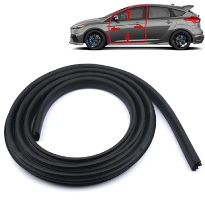 Image of Robust Front Door Weatherstrip Rubber Seal for Ford Focus III Mk3 1750005 BM51A20530AF BM51 A20530 AF 2010 2018