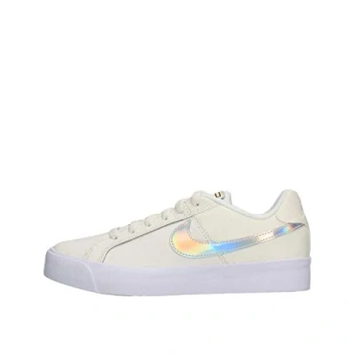 Image of NIKE WMNS COURT ROYALE AC, Women’s Tennis Shoes, White (sail/white black gum light brown 104), 4 UK (37.5 EU)