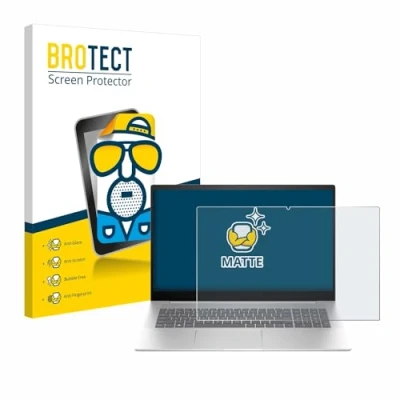 Image of brotect Screen Protector Anti Glare compatible with HP Envy 17 cw0000 Matte, Fingerprint Protection Film