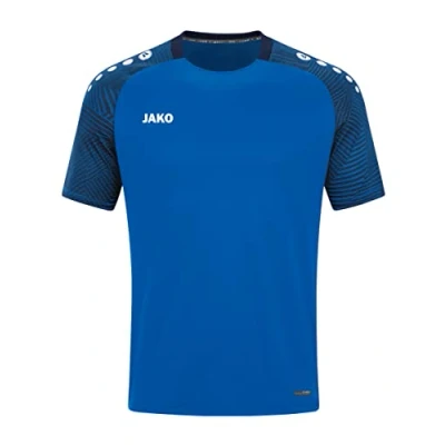 Image of JAKO Unisex Kid&#039;s Performance T Shirt, Royal/Navy, 140 (EU)