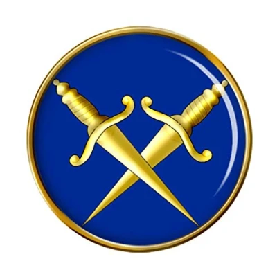 Image of Masonic Lodge Inner Guard Pin Badge