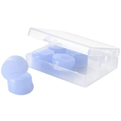 Image of Lifeventure Silicon Ear Plugs (3 Pairs) For Sleeping Soft Reusable Moldable Earplugs Noise Cancelling Sound Blocking With Individual Case Travel