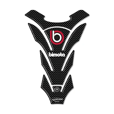 Image of labelbike 3D Gel Resin Stickers Motorcycle Tank Pad compatible with BIMOTA