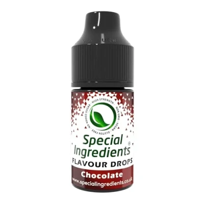 Image of Chocolate Flavour Drop 1 Litre Highly Concentrated Versatile Food Flavouring Vegan, Non GMO, Gluten Free