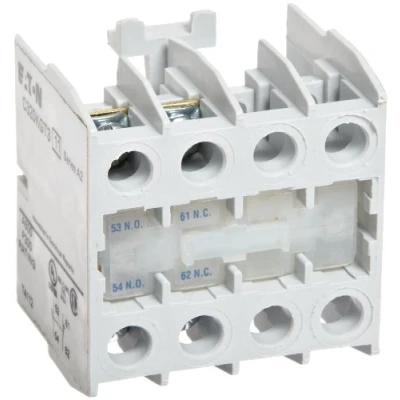 Image of Eaton C320KGT3 Nema Auxiliary Contact For Starters, Top Mount, 1 NO + NC Contacts by