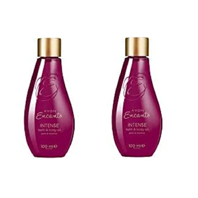 Image of Pack of 2 Encanto Intense Bath and Body Oil x 100 ml by Avon
