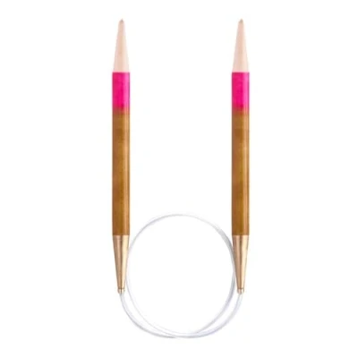 Image of Pony Flair Circular knitting needles wood 40cm 7.00mm 1pc