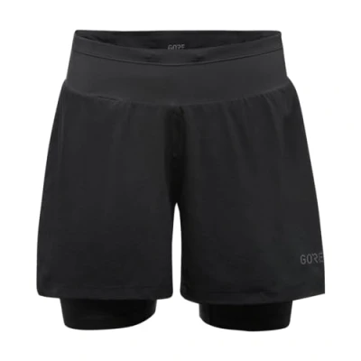 Image of GORE WEAR Womens R5 2in1 Shorts, Black, 38 EU