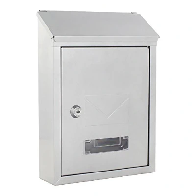 Image of Rottner Udine Steel Post Box Silver