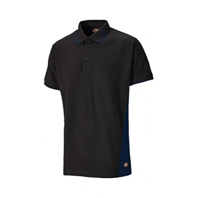 Image of Dickies Two Tone Polo Navy/Black S