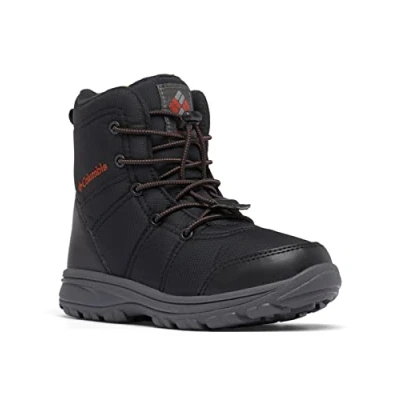 Image of Columbia Fairbanks Omni Heat Hiking Boot, Black/Warp Red, 4 UK