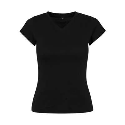 Image of Build Your Brand Ladies Basic Tee, Women’s T Shirt, black, XL BY062 00007 0054
