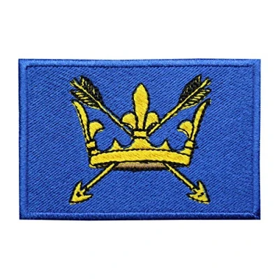 Image of Suffolk County Flag Logo Iron On Sew Embroidered Patch Badge Applique for Clothes Shirts Jeans etc