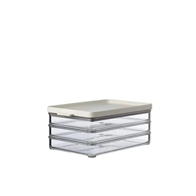Image of Mepal Meat box Omnia Nordic White 3 Layers