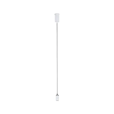 Image of Paulmann Runa hanging light, white/grey