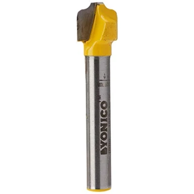 Image of Yonico 14976q Ogee Groove Router Bit, Cutting Diameter: 1/2&quot;, Height: 3/8&quot; 1/4&quot; Shank