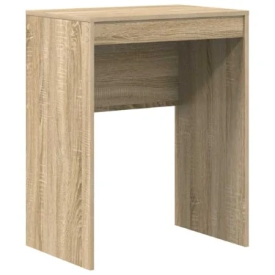 Image of vidaXL Computer Desk Sonoma oak Engineered wood 60 x 40 76 cm