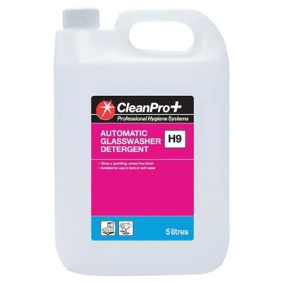 Image of Clean Pro+ Professional Hygiene Systems Automatic Glasswasher Detergent CPP H9 5 litres
