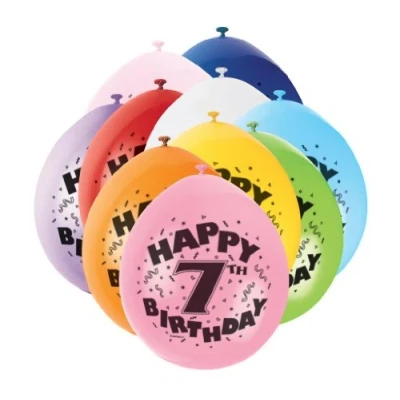 Image of Unique Air Age 7 Balloons