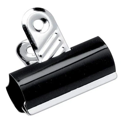 Image of 5 Star Grip Clips Metal Width 30mm Black [Pack 10]