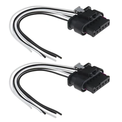 Image of the Lord of Tools 2Pcs 6 Pin Rear Tail Light Connection Harness Replacement 61132359993 Compatible with BMW F20 F21 F22 F23 F28 M2 F30 F31 1&#039;2&#039;3&#039;4&#039; Series Lamp Plug Connector
