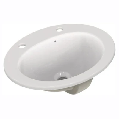 Image of Ideal Standard Sandringham 21 2 Tap Hole Counter Top Basin 500mm E895301