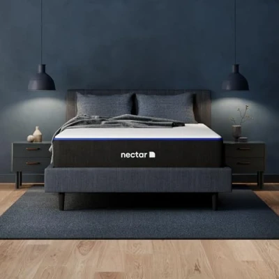 Image of Nectar Double Mattress 25 cm Medium Firm Memory Foam Quilted Cooling Cover 365 Night Trial Forever Warranty